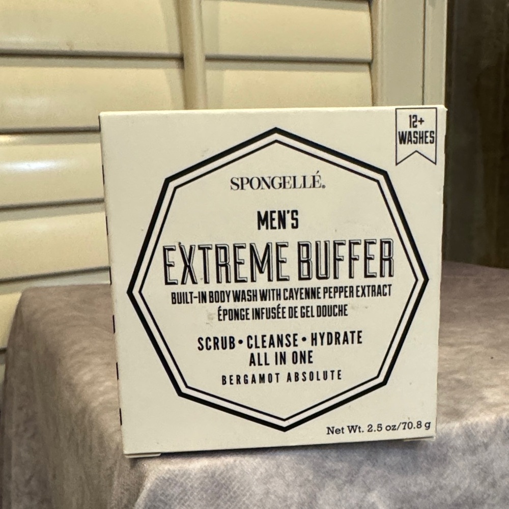 Spongelle‎ Men's Extreme Buffer - Cream